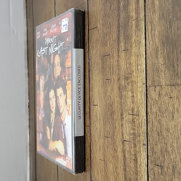 About Last Night DVD Sealed Demi Moore Rob Lowe James Belushi - Picture 3 of 3